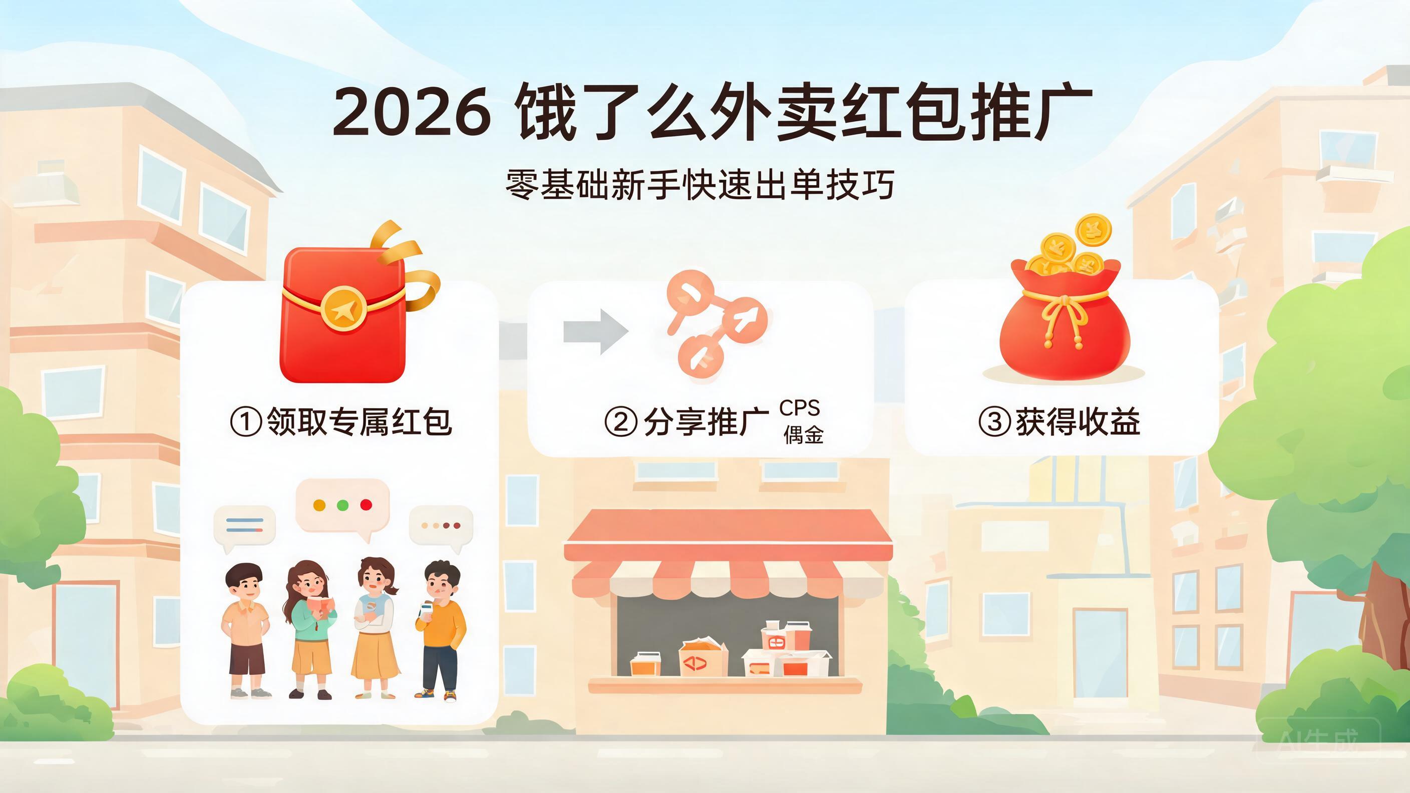 饿了么外卖红包推广