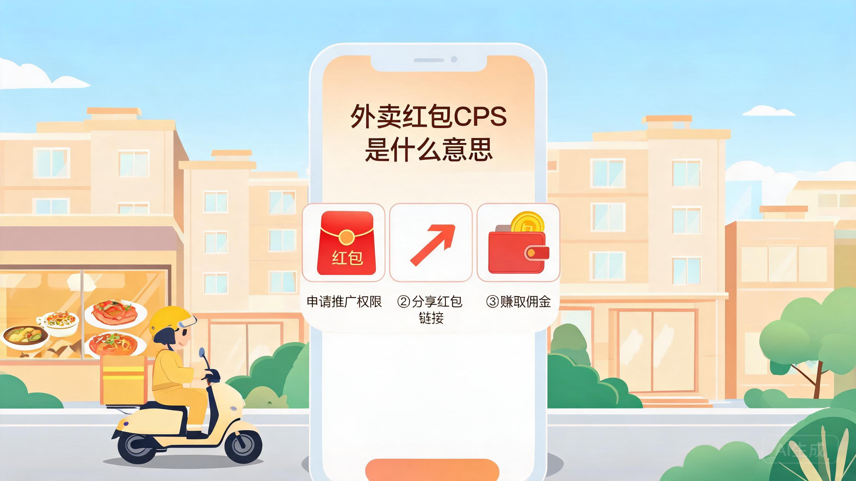 外卖红包 CPS 是什么意思