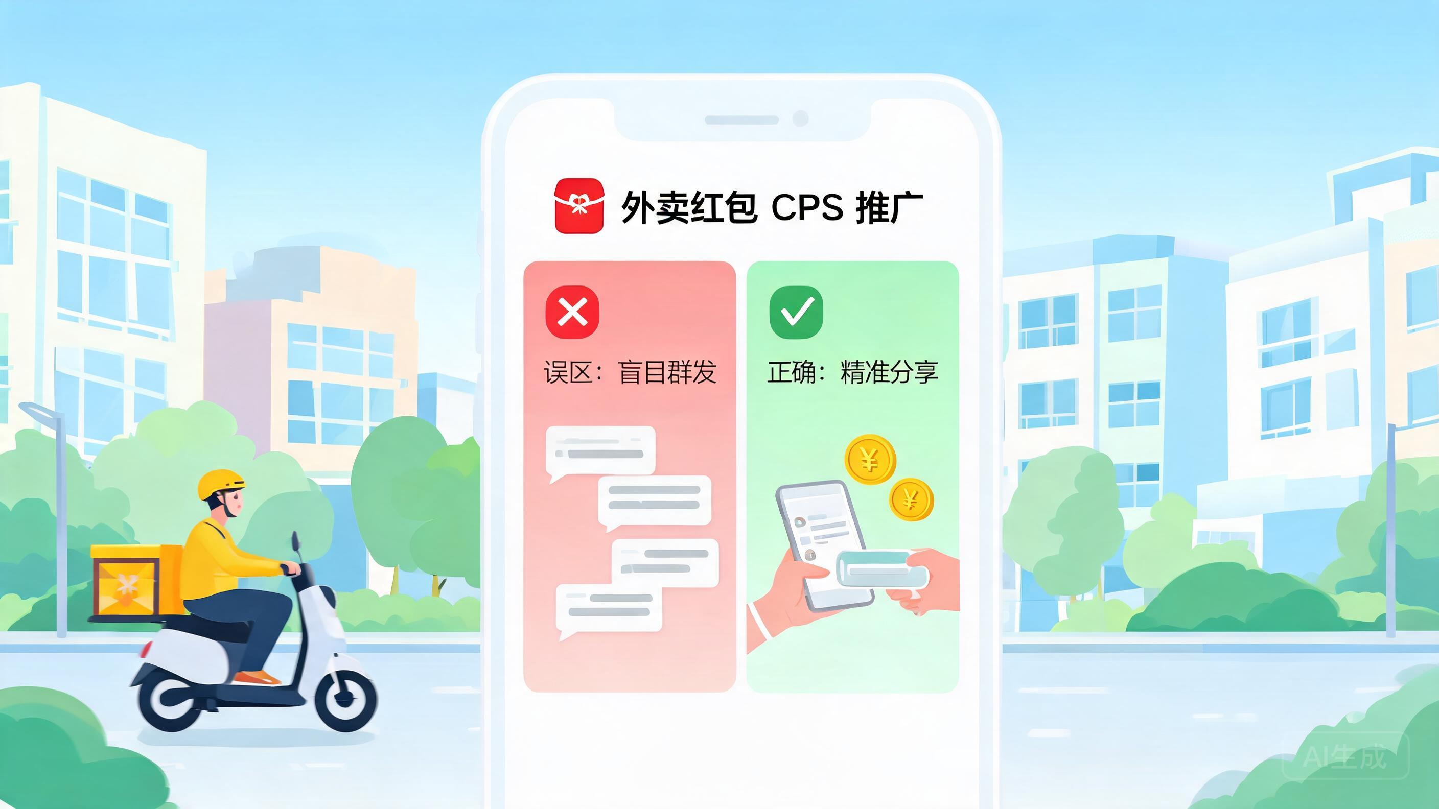 外卖红包 CPS 推广